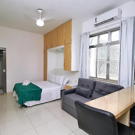 Reformado E Silencioso Studio Em Copacabana Rio de Janeiro Exterior photo