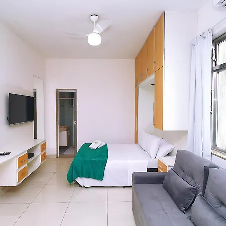 Reformado E Silencioso Studio Em Copacabana Rio de Janeiro Exterior photo
