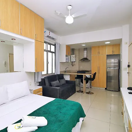 Reformado E Silencioso Studio Em Copacabana Rio de Janeiro Exterior photo